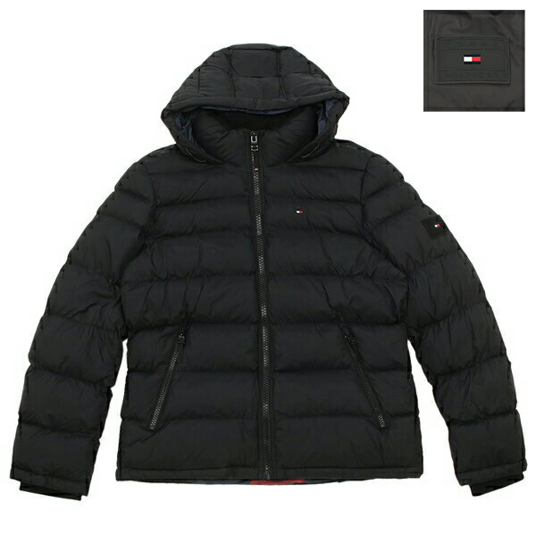 ブルゾン フーデッド パファー ジャケット メンズ TOMMY HILFIGER 158AN508 HOODED PUFFER JACKET
