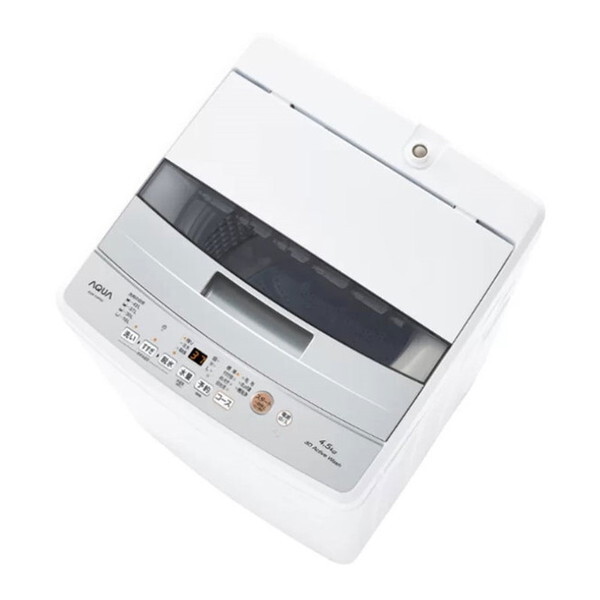 洗濯機 4.5kg AQW-S4P-W ホワイト