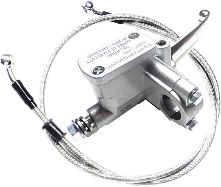 ホンダ モンキー フロント ブレーキ マスターシリンダー 汎用( メッシュホースセット)