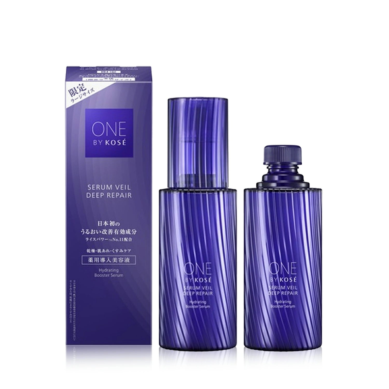 【即納【2024年8月21日リニューアル発売・限定キット・国内正規品】セラムヴェール ディープリペア 限定ラージサイズ 120mL 本体/付けかえ用 薬用導入美容液