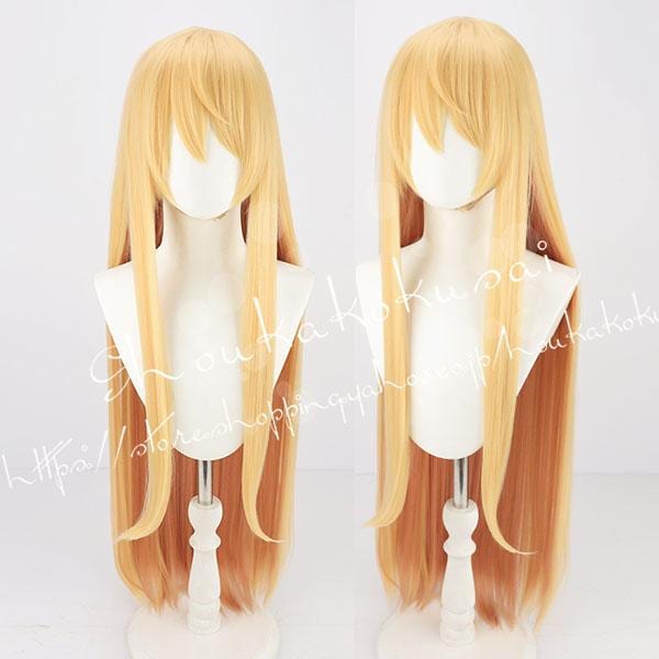 コスプレウィッグ 彩虹社LazuLight バーチャルライバーVTuber 風 ぽむ・れいんぱ ふ Pomu Rainpuff かつら WIG 耐熱 cosplay 仮装 変装 コスチューム-332