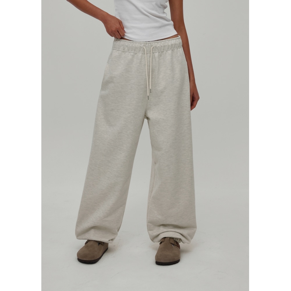 ブラックアップ [B-ベーシック] ヘビースウェットワイドジョガーパンツ