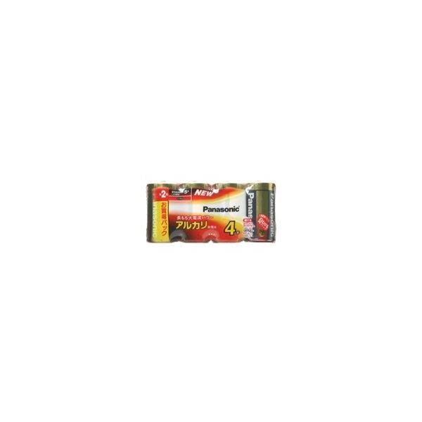 10個セット/Panasonic パナソニック アルカリ乾電池 単2形 4個