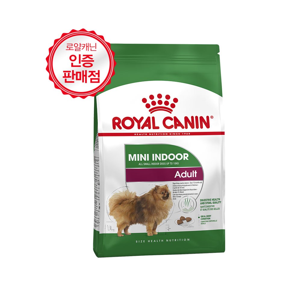 ロイヤルキャニンアダルトドッグミニインド語（室内犬用）乾式飼料穀物8.7kg1包 14,492円