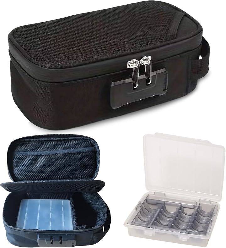 タクシー用釣り銭バック 家計管理 ポーチ 釣り銭ケース 集金 ガジェットポーチ 小型 手提げ金庫 お金管理(ブラック(コインケース))