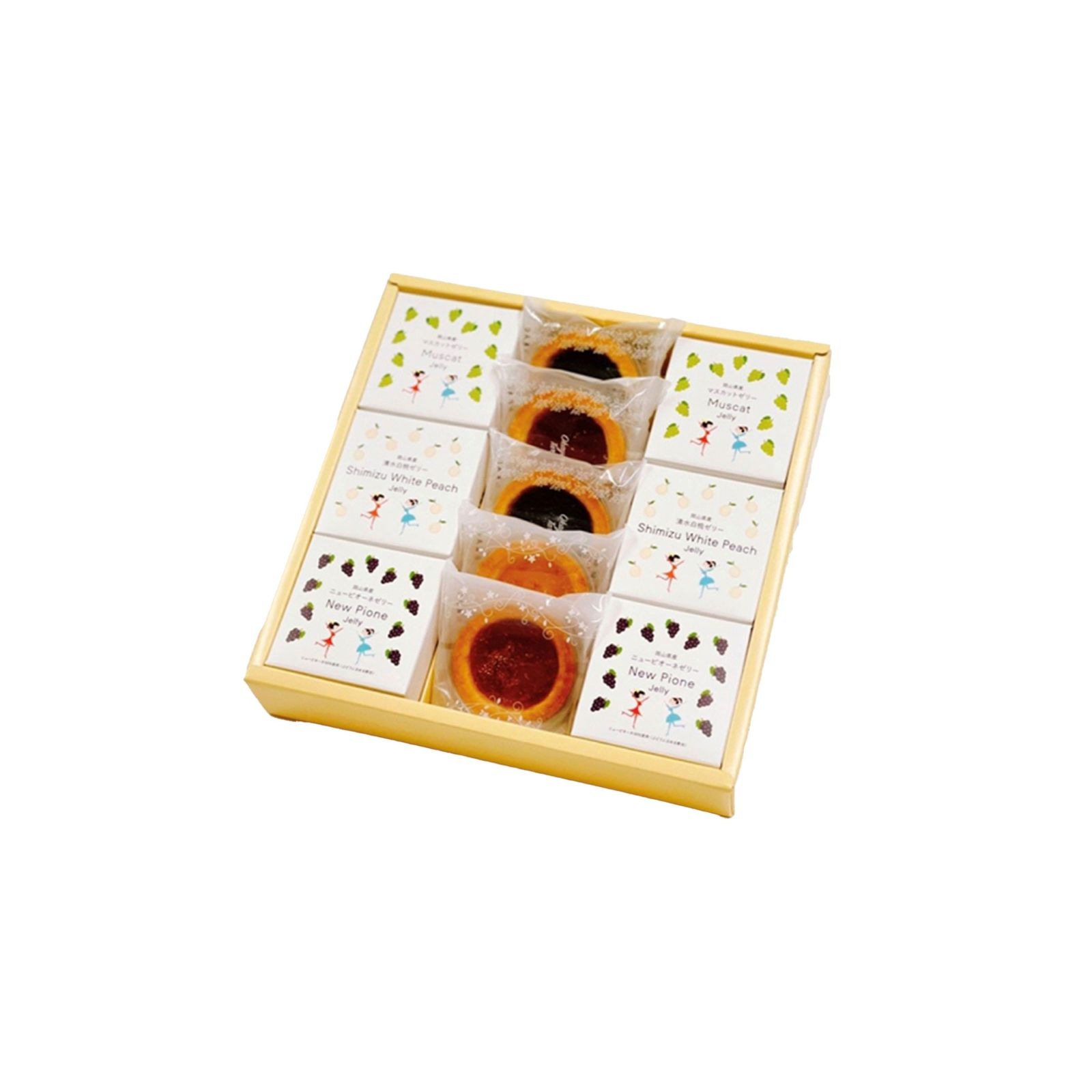 フリュテリーカノン KANON セレクション M ゼリー 焼き菓子 タルト×1個