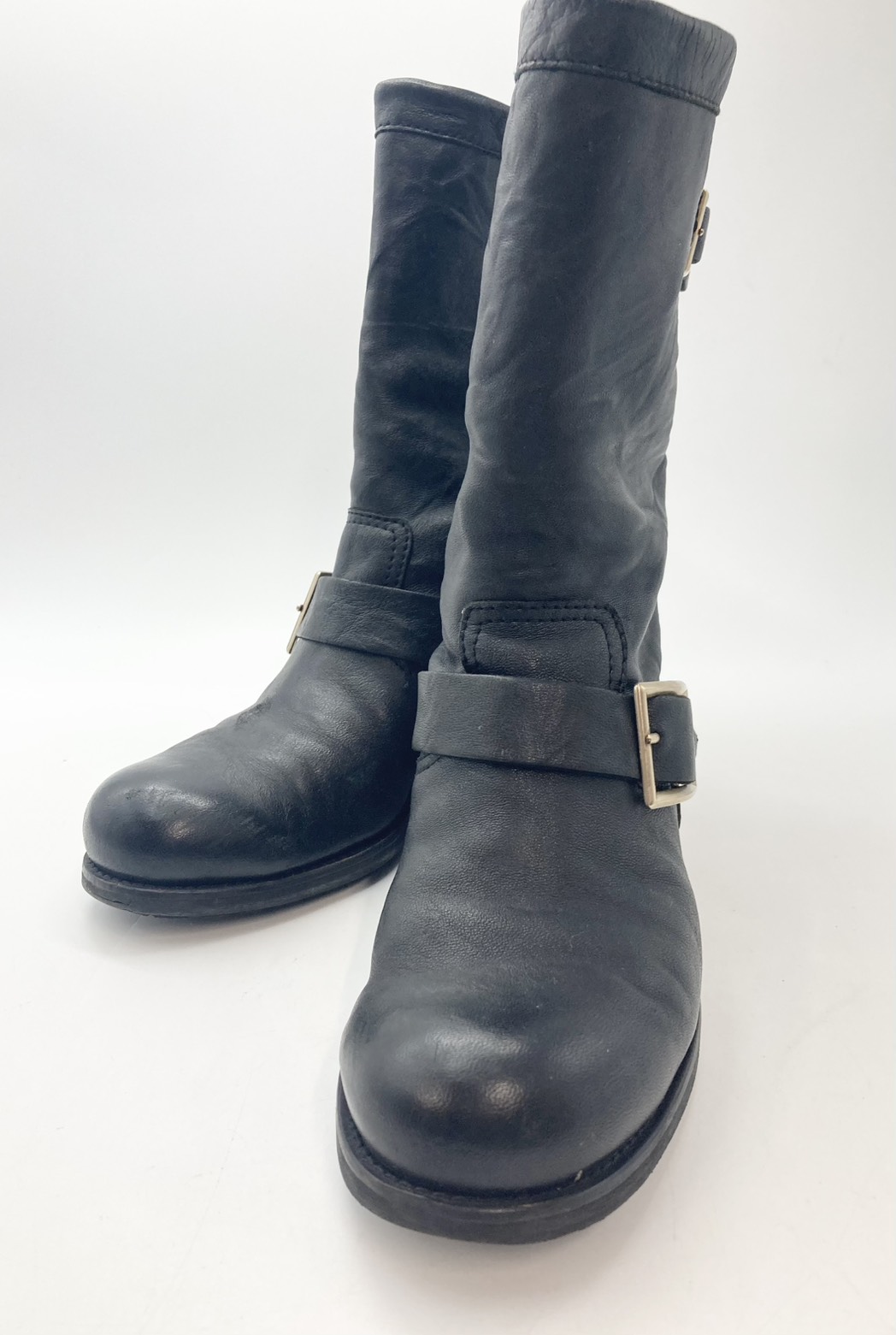 JIMMY　CHOO　ジミーチュウ　バイカーブーツ　エンジニアブーツ　37