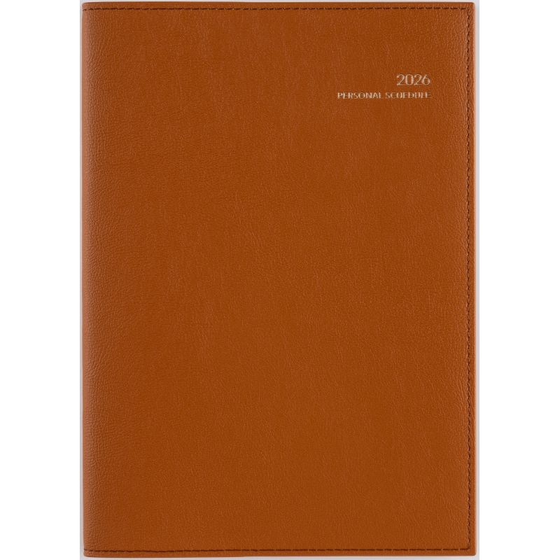 （まとめ買い）高橋書店 2026年 手帳 No.502 ディアクレールラプロ2 月曜始まり A5判 月間ブロック式 キャラメル [x3]