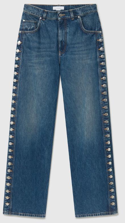 STELLA MCCARTNEY Women Denim Pants 6D04333SQH38 4083 DARK BLUE