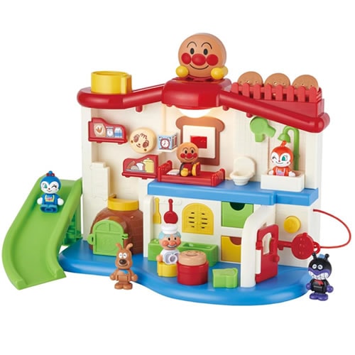 バンダイ【おもちゃ】サウンドいろいろライトがピカッ！ アンパンマンはじめてハウスDX H-4582769712302【対象年齢2才以上】単3電池×2本（別売）