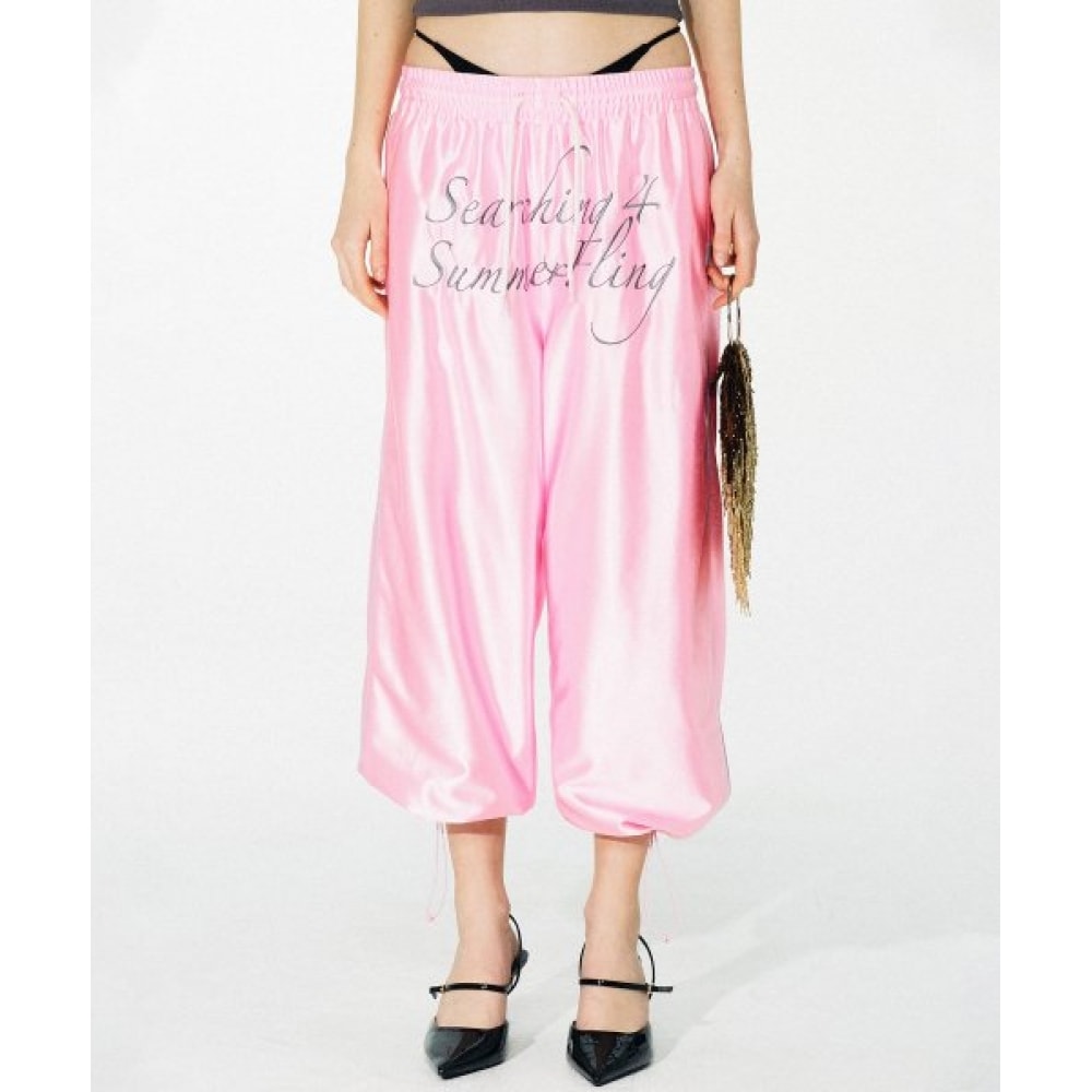 SCULPTOR ホープフルサマーパンツ ピンクモデル