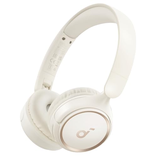 Anker Soundcore H30i (Bluetooth 5.3 ワイヤレス オンイヤーヘッドホン)【最大70時間音楽再生 / 軽量設計/