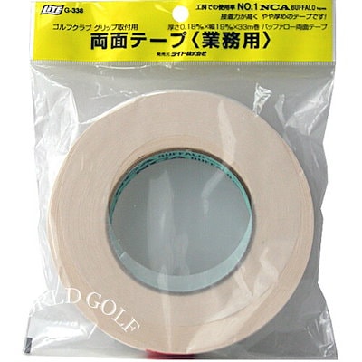 他サイト： ライト バッファロー 両面テープ 業務用 G-338 【IR】の商品画像