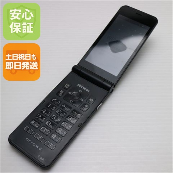 良品F-03L arrows ケータイ ブラック ガラケー 32