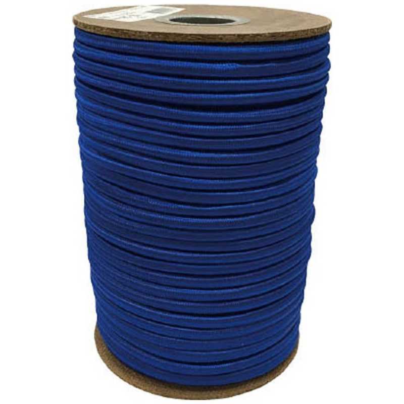 ユタカメイク　ユタカ ゴム タイトゴムロープボビン巻 6φ×50m ブルー　RT-29