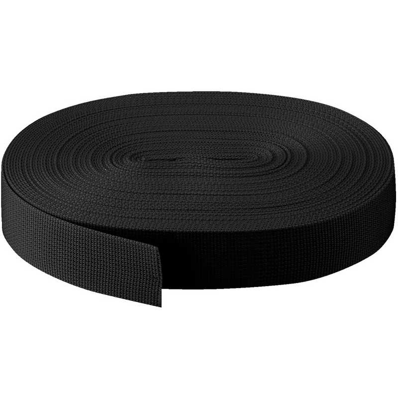 トラスコ中山　PPベルト 50mmX50m 黒　PPB5050