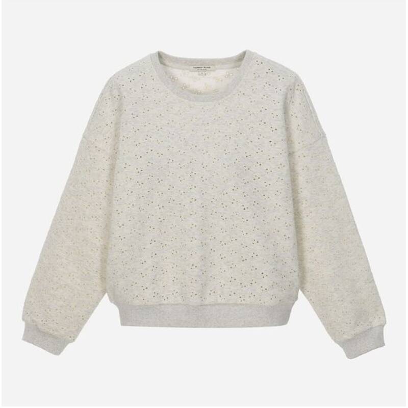 全面刺繍柄スウェットシャツ T262MST135W