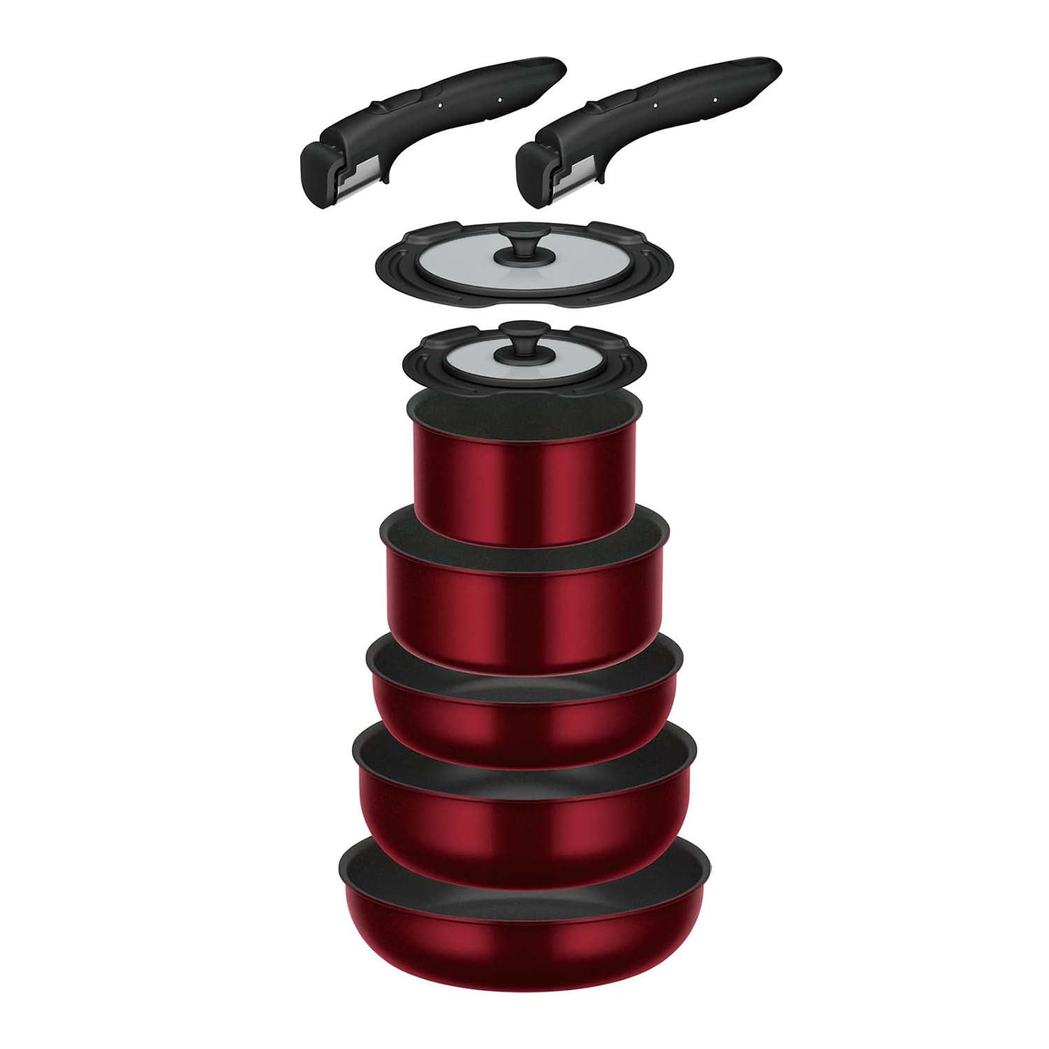 フライパンセット 8点+1 IH/ガス火対応 取っ手のとれる フライパン取っ手2本セット KSD-8AHB001 12,388円