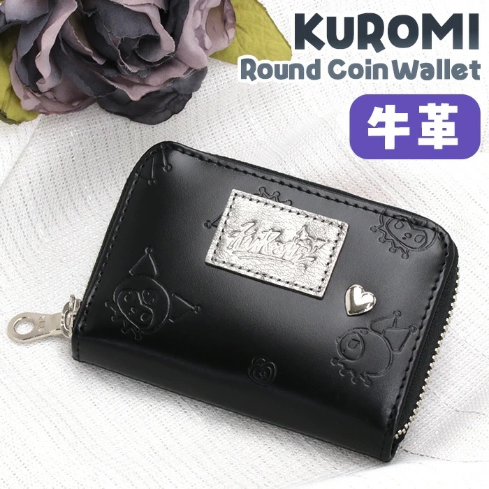 二つ折財布 財布 クロミ 本革 ラウンド ドル入れ ウォレット お財布 スリム コンパクト レディース 革 牛革 ミニ財布 機能性 カード入れ 小銭入れ 87132