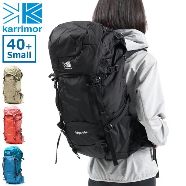 セール ridge 40+ Small バックパック ザック デイパック 大容量 登山 トレッキング アウトドア キャンプ 旅行 レインカバー 背面長42cm メンズ レディース 501096