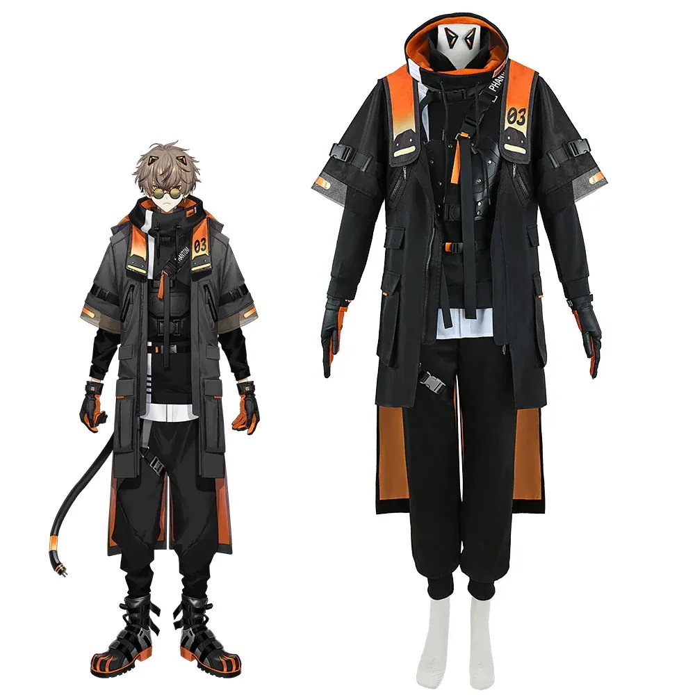一部在庫 バーチャルYouTuber にじさんじEN Alban Knox アルバーン コスプレ衣装期間限定30%