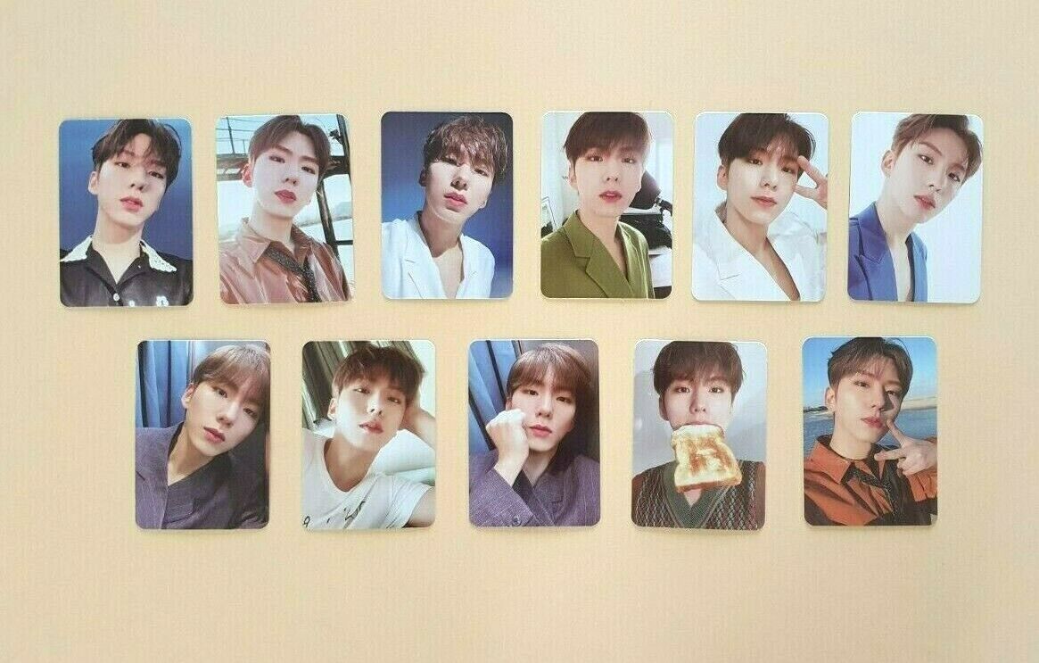 Monsta X Kihyun 1st Single Album Voyager Official photocard Full Set(17pcs) 公式フォトカード