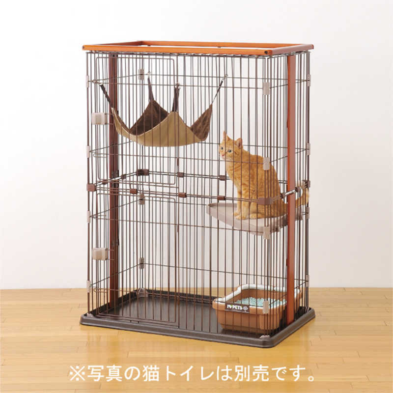 ボンビアルコン　ウッドワンサークルキャット 2段タイプ