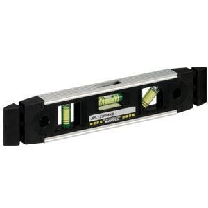 （まとめ）水平器 ポケットレベル ブラック JPL-230MXB ジョブマスター [x2セット]