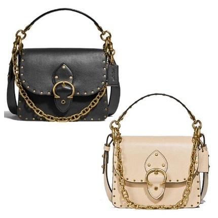 BEAT SHOULDER BAG 18 WITH RIVETS 4600
