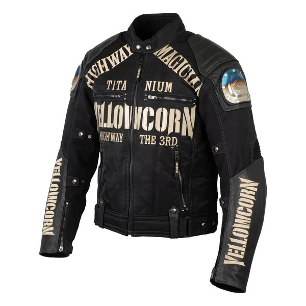 チタニウムウィンタージャケット YB-3309 ブラック/アイボリー Mサイズ YB-3309BK/IVM