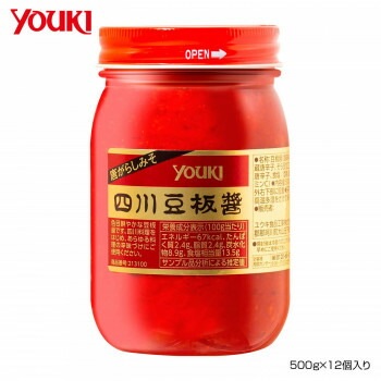 YOUKI ユウキ食品 四川豆板醤 500gx12個入り 213100