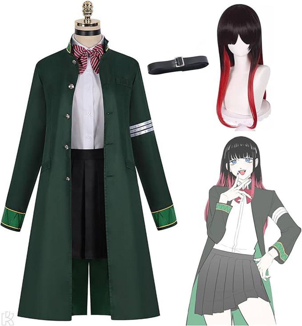 防風鈴 椿野佑 コスプレ衣装 ウィッグ付き 風鈴高校 リン四天王 全セット制服 コスチューム 変身 仮装
