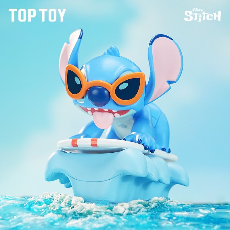 【5万5千人がこのブランドを買い戻します】TOPTOYスティッチ萌え動楽シリーズブラインドボックスの手作りの精巧な置物が可愛い女の子の誕生日プレゼントです