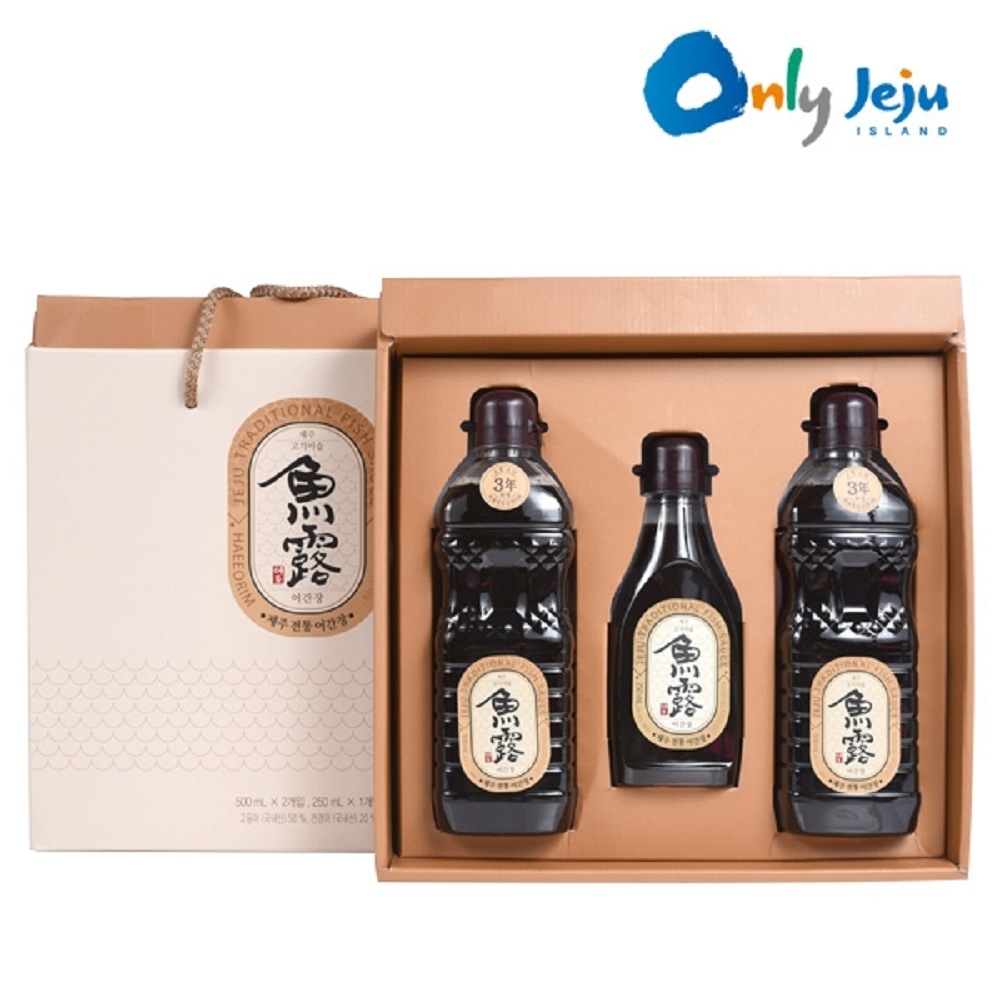 韓国-K MEAL-済州 伝統 魚醤 ギフトセット 2号