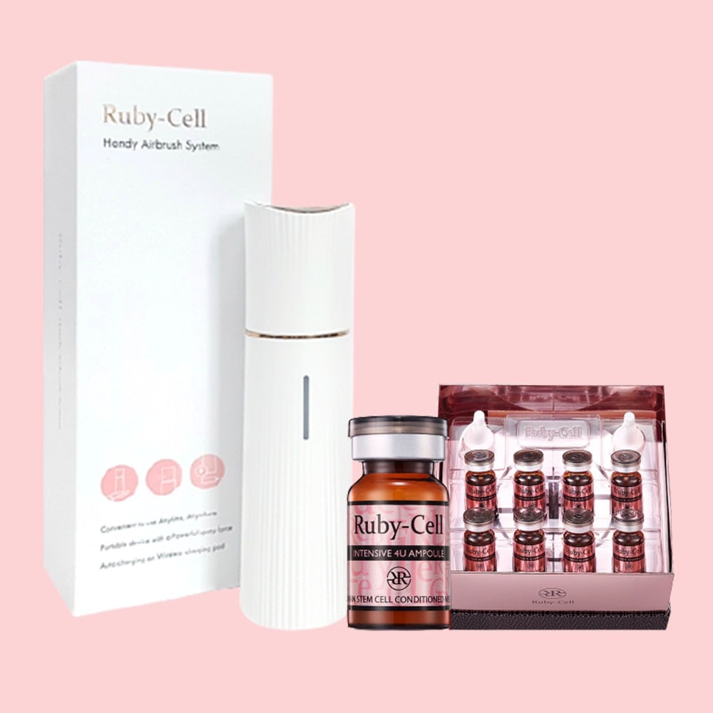 ルビセルアンプル1box +ハンディエアブラシセット