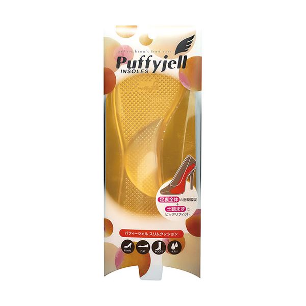 [5セット] 荒川産業 パフィージェル スリムクッション クリアー ARAKAWA07525X5