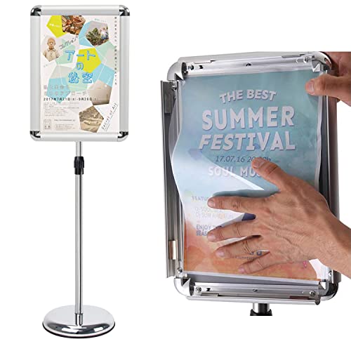 Mutualsign 立て看板 スタンド A3 案内板 メニュー看板 アルミ掲示板 会社案内の情報板