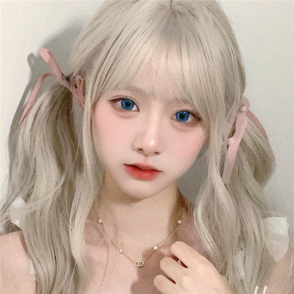 ウィッグ メッシュ レディース フルウィッグ ロング 巻き髪 ぱっつん前髪 前髪あり 可愛い かわいい 大人用 コスプレ ロリータ ゴスロリ コスチューム 原宿風 仮装 超自然 かつら wig4 Lo