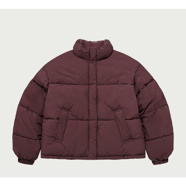 [モダインチョン] 女性ショートキルティングジャンパー_バーガンディ10540-110-814-69-487_IC