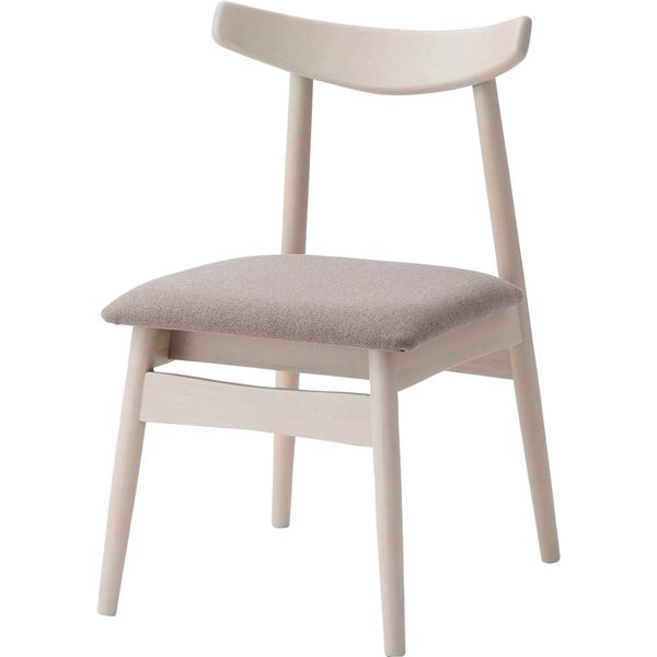 ダイニングチェア グレー （約W49×D53×H80×SH44cm） 完成品