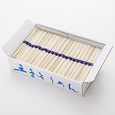 手延五色そうめん お徳用 （AS-3） 5,016円