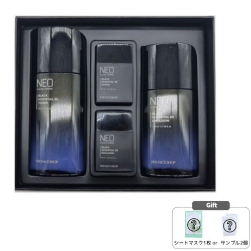 ネオクラシック オムM ブラックエッセンシャル80 2点セット