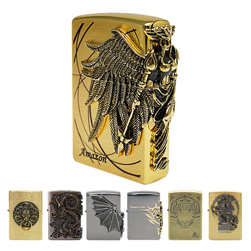 ジッポー ライター/7種/ZIPPOコレクション/韓国商品/プレゼント/ギフトセット/ZIPPO ライター