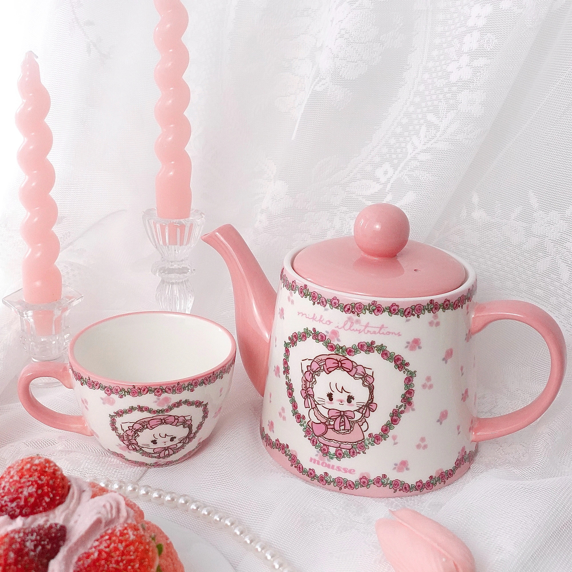 Mikko ジョイント ティーポット 誕生日 結婚祝い クリスマス アフタヌーンティー ティーセット