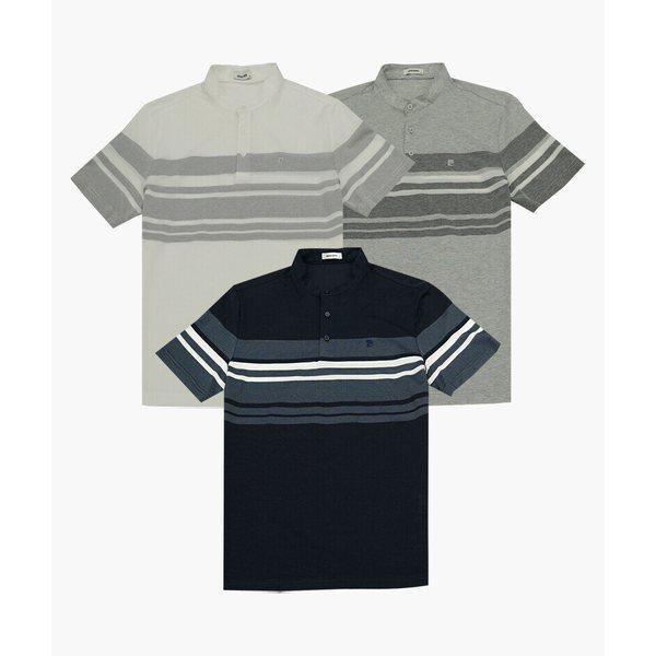 チャイナカラー半袖Tシャツ PQTS2406__21_IC