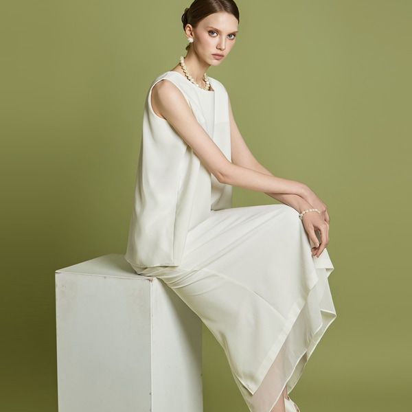 TP2201 ブラウス スカート セット