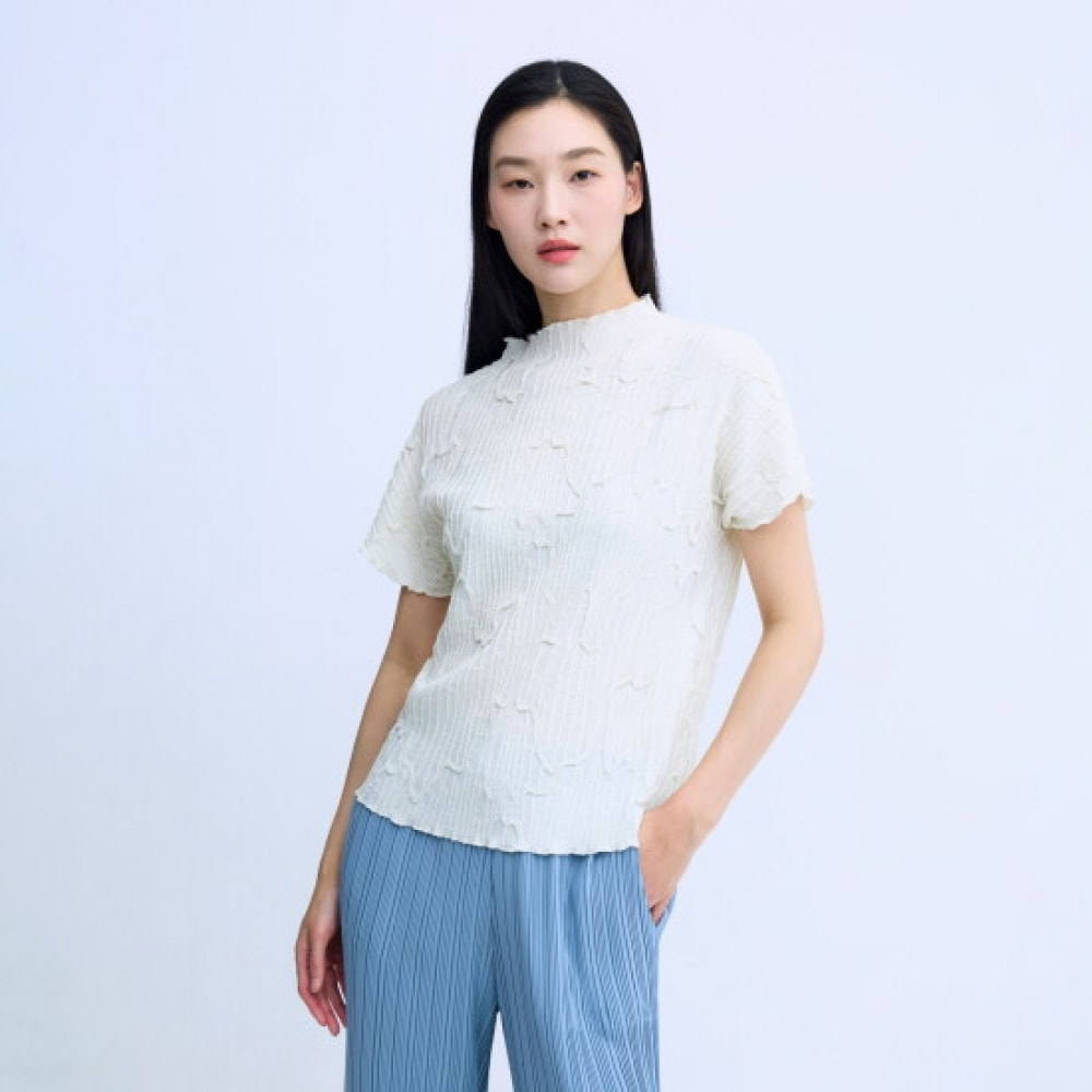 プリーツミ ウェーブショートスリーブTシャツ PPTSS025011