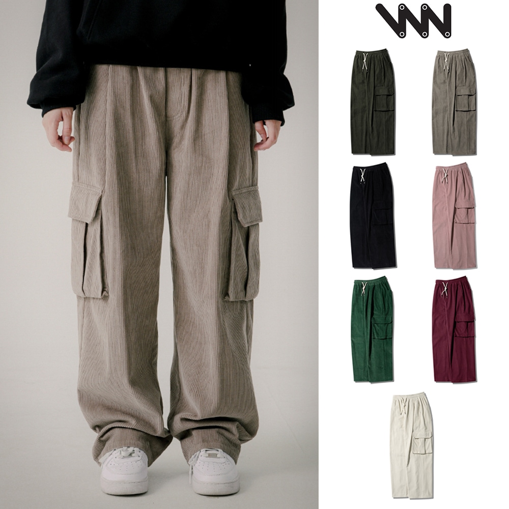 [WV PROJECT] Cinnamon Corduroy Cargo Pants