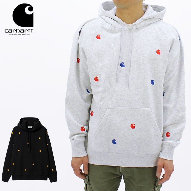 カーハート ダブリューアイピー HOODED SEEK SWEATSHIRT (i031689) メンズ プルオーバー パーカー 長袖 フーディ [AA]