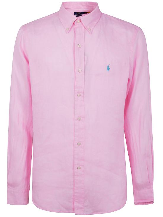 POLO RALPH LAUREN Men Long Tops 710 966294 009 CARMEL PINK